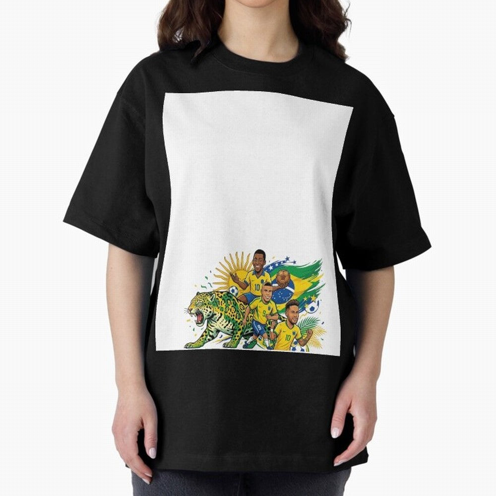 Unleash the spirit of the Sele??o! ? Graphic T-Shirt Show Fan Pride Across the FIFA World Cup 2026 USA Canada Mexico Journey through Messi and Cristiano Ronaldo Highlights, Spain Pride, Stadium Memories, Football Loyalty, International Chants and