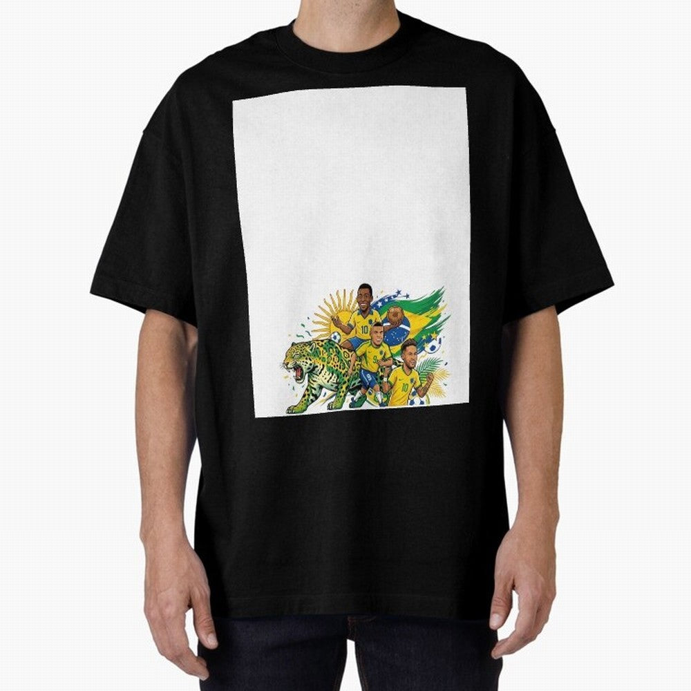 Unleash the spirit of the Sele??o! ? Graphic T-Shirt Show Fan Pride Across the FIFA World Cup 2026 USA Canada Mexico Journey through Messi and Cristiano Ronaldo Highlights, Spain Pride, Stadium Memories, Football Loyalty, International Chants and