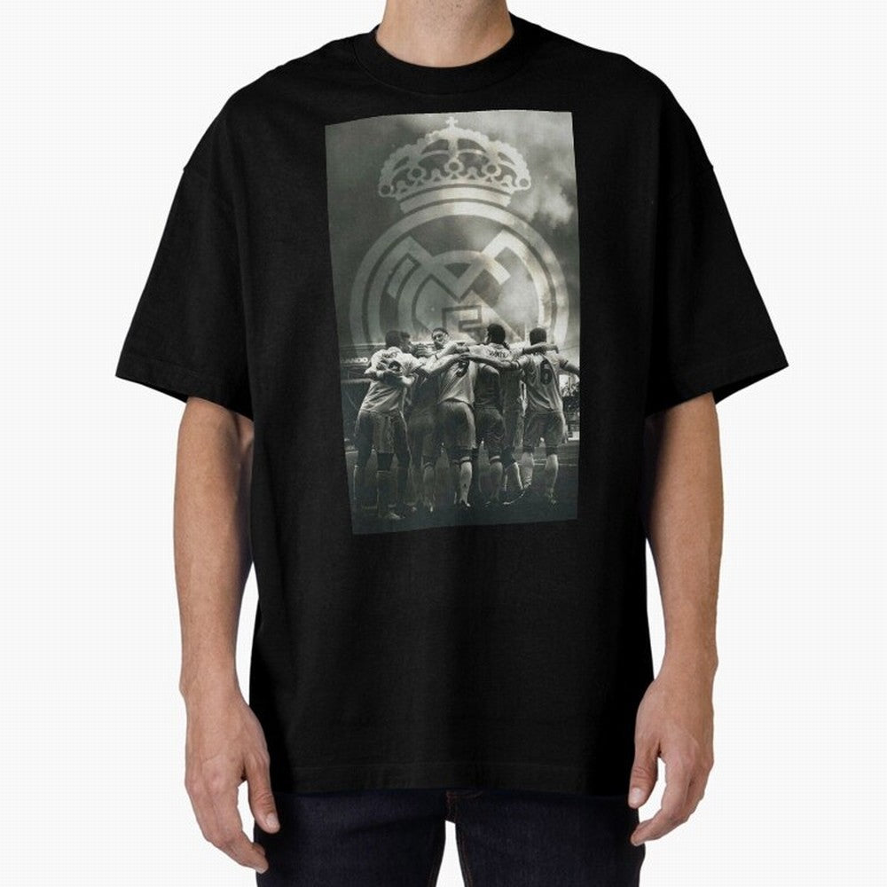King Madrid Premium T-Shirt Join Match Day Hype around FIFA World Cup 2026, Messi and Cristiano Ronaldo, Brazil, Sports Nostalgia, International Competition, Famous Players and Unforgettable Victories; Perfect for Fans, Collectors, Family