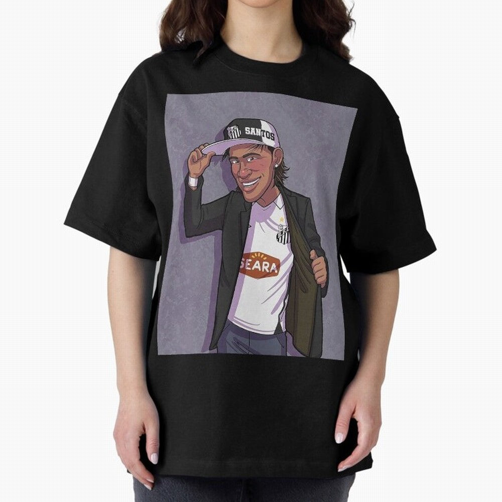 Neymar drafted Graphic T-Shirt Celebrate Classic Football Spirit in Global Football Passion for FIFA World Cup 2026 USA Canada Mexico, Connected to Cristiano Ronaldo, Haaland and CR7, Spain and Netherlands, Soccer Culture, Superstar Moments,