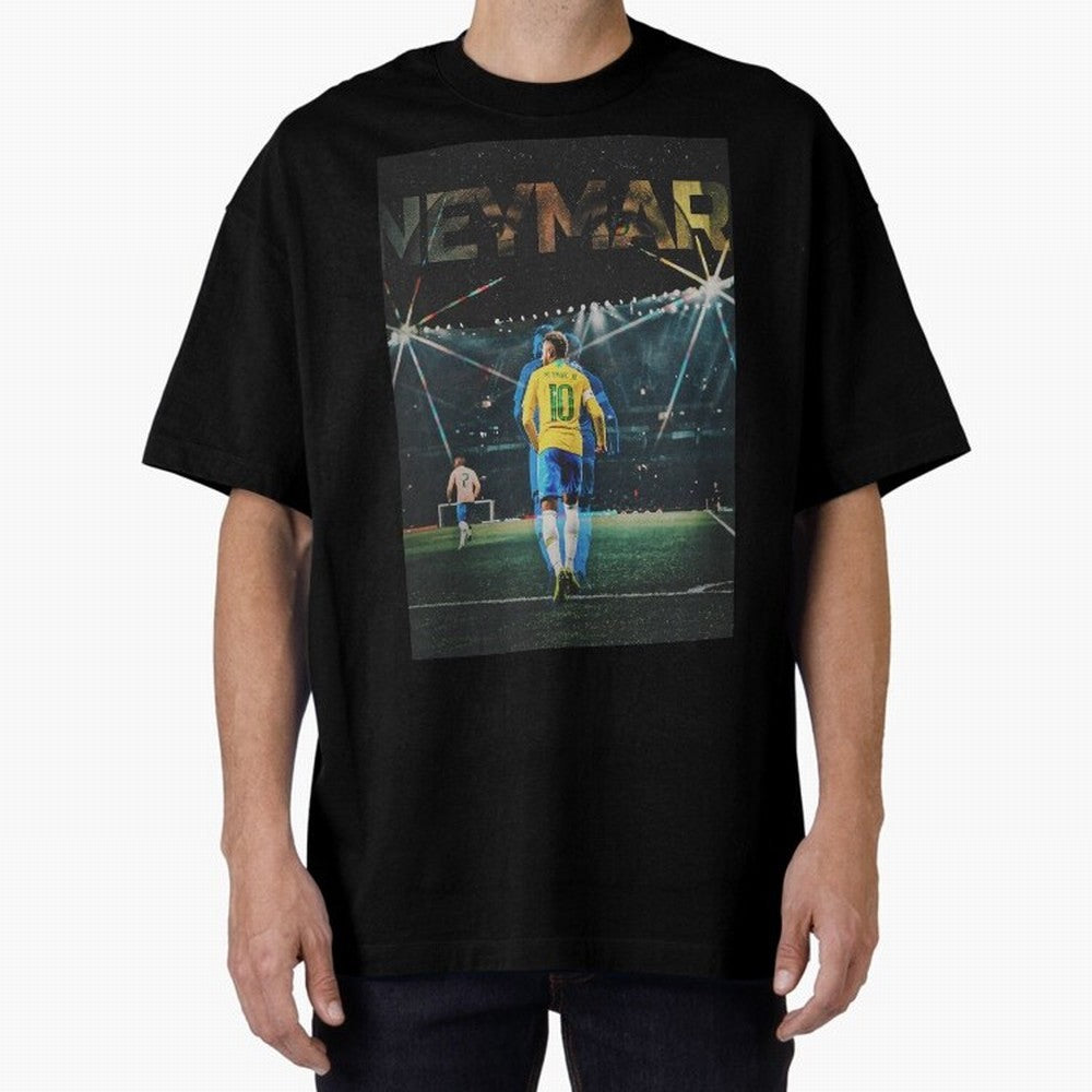 Neymar Premium T-Shirt Live the Energy of Match Day Hype around FIFA World Cup 2026 USA Canada Mexico, Messi, CR7 and Mbappe, Spain and Netherlands, Fan Favorite Moments, National Team Passion, Big Match Drama and Soccer History; Made for