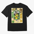 Neymar Jr Brazil World Cup Poster, Soccer Football Wall Art Print Decor Premium T-Shirt Make Game Day About FIFA World Cup 2026 Group Stage Centered on Mbappe and Neymar, Spain Energy, Football Passion, Legendary Performances, Festival Vibes and