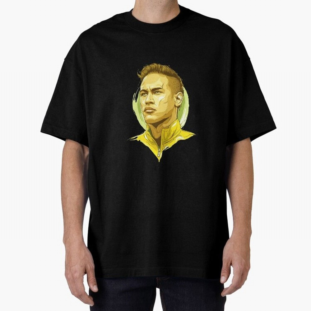 Neymar Junior Sticker Premium T-Shirt Stand Proud for Global Football Passion for FIFA World Cup 2026 Group Stage, Centered on Mbappe and Neymar, Germany, Soccer Culture, Superstar Moments, National Team Dreams and Competitive Fire; Perfect for
