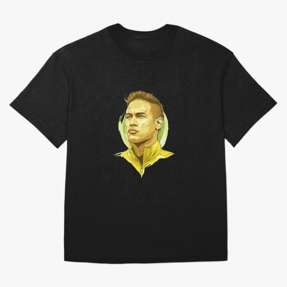 Neymar Junior Sticker Premium T-Shirt Stand Proud for Global Football Passion for FIFA World Cup 2026 Group Stage, Centered on Mbappe and Neymar, Germany, Soccer Culture, Superstar Moments, National Team Dreams and Competitive Fire; Perfect for