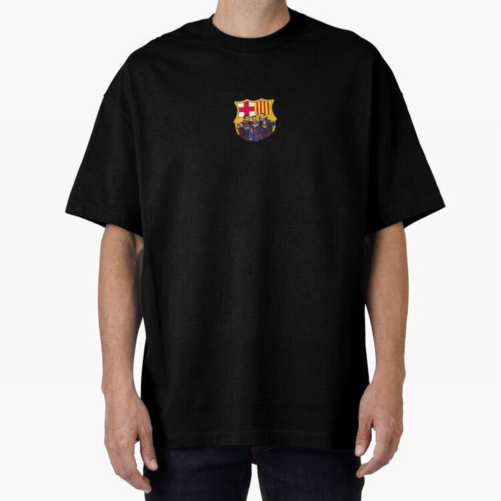 Barcelona logo, Massi, Neymar and Suar Premium T-Shirt Show Your Tournament Heart for the FIFA World Cup 2026 Journey through Cristiano Ronaldo Highlights, Brazil Pride, Stadium Chants, National Pride, Trophy Dreams and Unforgettable Football