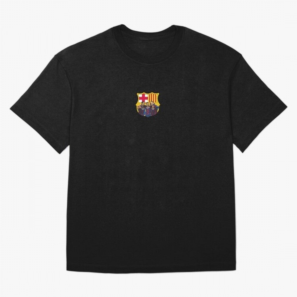Barcelona logo, Massi, Neymar and Suar Premium T-Shirt Show Your Tournament Heart for the FIFA World Cup 2026 Journey through Cristiano Ronaldo Highlights, Brazil Pride, Stadium Chants, National Pride, Trophy Dreams and Unforgettable Football
