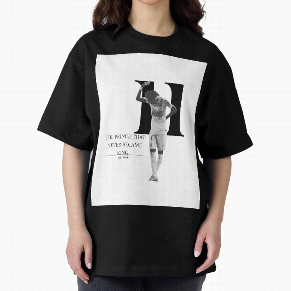 The Prince that never became king- neymar jr quote Graphic T-Shirt Bring Match Day Fire to FIFA World Cup 2026 USA Canada Mexico for Fans of CR7 and Messi and England and Germany, Bringing Match Day Excitement, Supporter Culture, Golden Goals and
