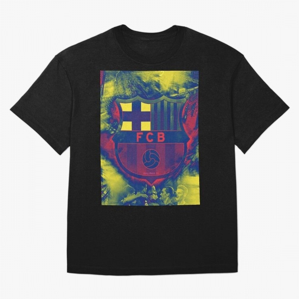barcelona Graphic T-Shirt Back the Journey through FIFA World Cup 2026 Group Stage for Fans of Neymar, Haaland and Cristiano Ronaldo and Argentina and Brazil, Bringing Football Festival Excitement, Trophy Ambitions, Country Rivalries and Star
