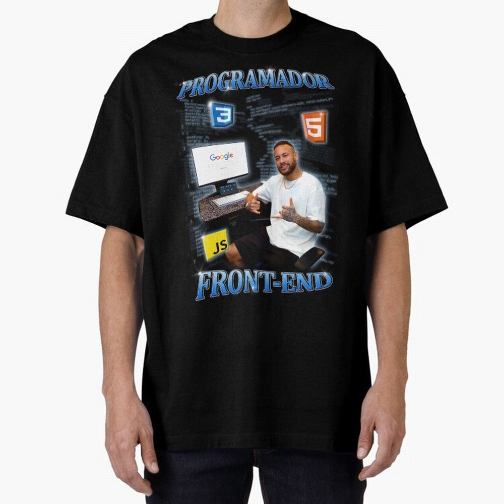 Programador front-end Neymar - Spanish Classic T-Shirt Relive the Noise and Pride of FIFA World Cup 2026 Inspired by Haaland, Portugal, Spain and Germany Energy, Game Day Rituals, Football Legends, Country Pride and the Road to the Final; Perfect