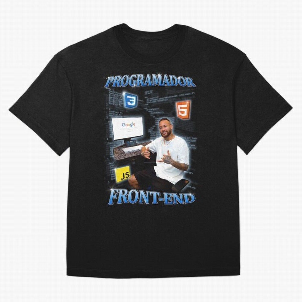 Programador front-end Neymar - Spanish Classic T-Shirt Relive the Noise and Pride of FIFA World Cup 2026 Inspired by Haaland, Portugal, Spain and Germany Energy, Game Day Rituals, Football Legends, Country Pride and the Road to the Final; Perfect