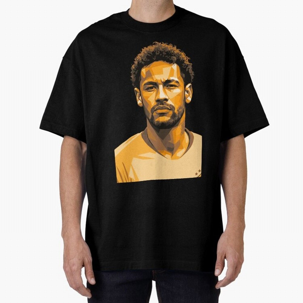 Neymar Oversized T-Shirt Keep the Legacy of Global Football Passion for FIFA World Cup 2026, Inspired by Cristiano Ronaldo, Haaland and CR7, Brazil, Football History, Final Match Energy, Crowd Noise and Once in a Lifetime Moments; Built for