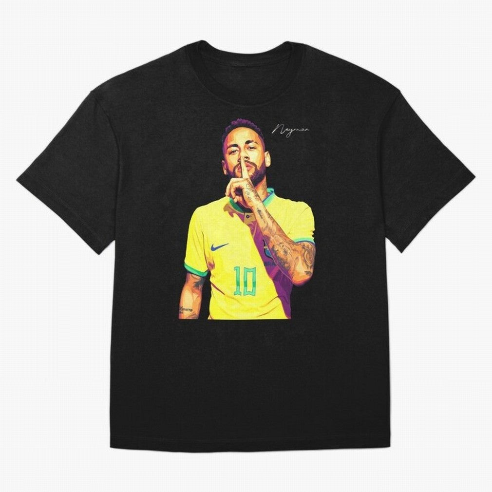 Neymar - vector Classic T-Shirt Showcase FIFA World Cup 2026 Group Stage for Fans of Messi, Neymar and Mbappe and Argentina, Bringing Football Passion, Legendary Performances, Festival Vibes and Supporter Community; Ideal for Fans Who Follow Messi,