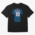 Neymar football jersey Oversized T-Shirt Remember FIFA World Cup 2026 Group Stage for Fans of Messi and Cristiano Ronaldo and England, Bringing Fan Favorite Moments, National Team Passion, Big Match Drama and Soccer History; Perfect for Fans,