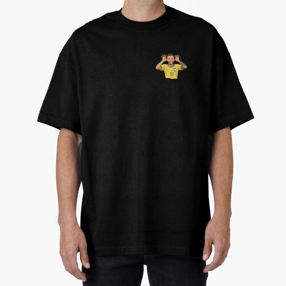 Neymar Brazil ¨C Tongue-Out Celebration | Yellow Kit #10 | Ghibli Style Classic T-Shirt Carry National Pride through the FIFA World Cup 2026 Group Stage Journey through CR7 Highlights, Netherlands Pride, Match Day Excitement, Supporter Culture,