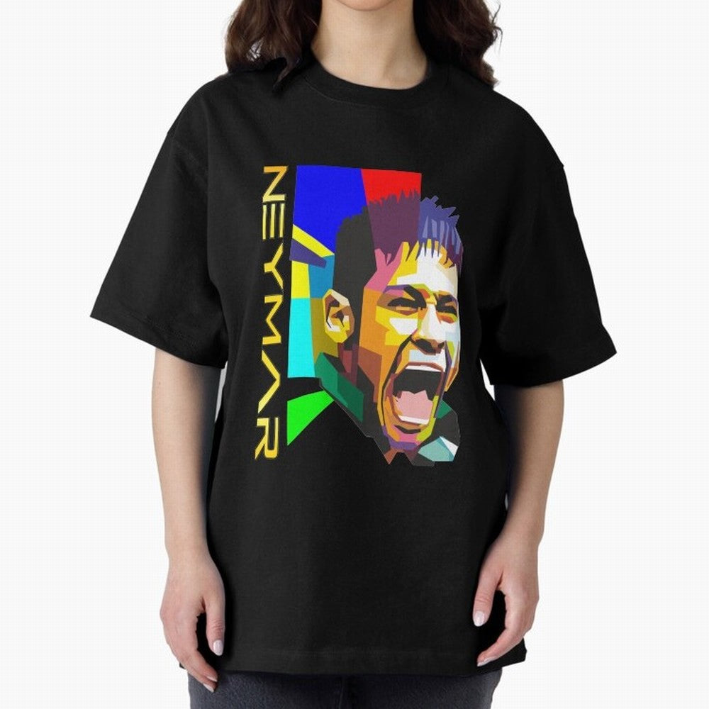 Neymar Painting Tshirt Essential T-Shirt Celebrate National Team Dreams in Global Football Passion for FIFA World Cup 2026 Group Stage, Celebrating Neymar, England, France and Netherlands, Soccer Culture, Superstar Moments, National Team Dreams and