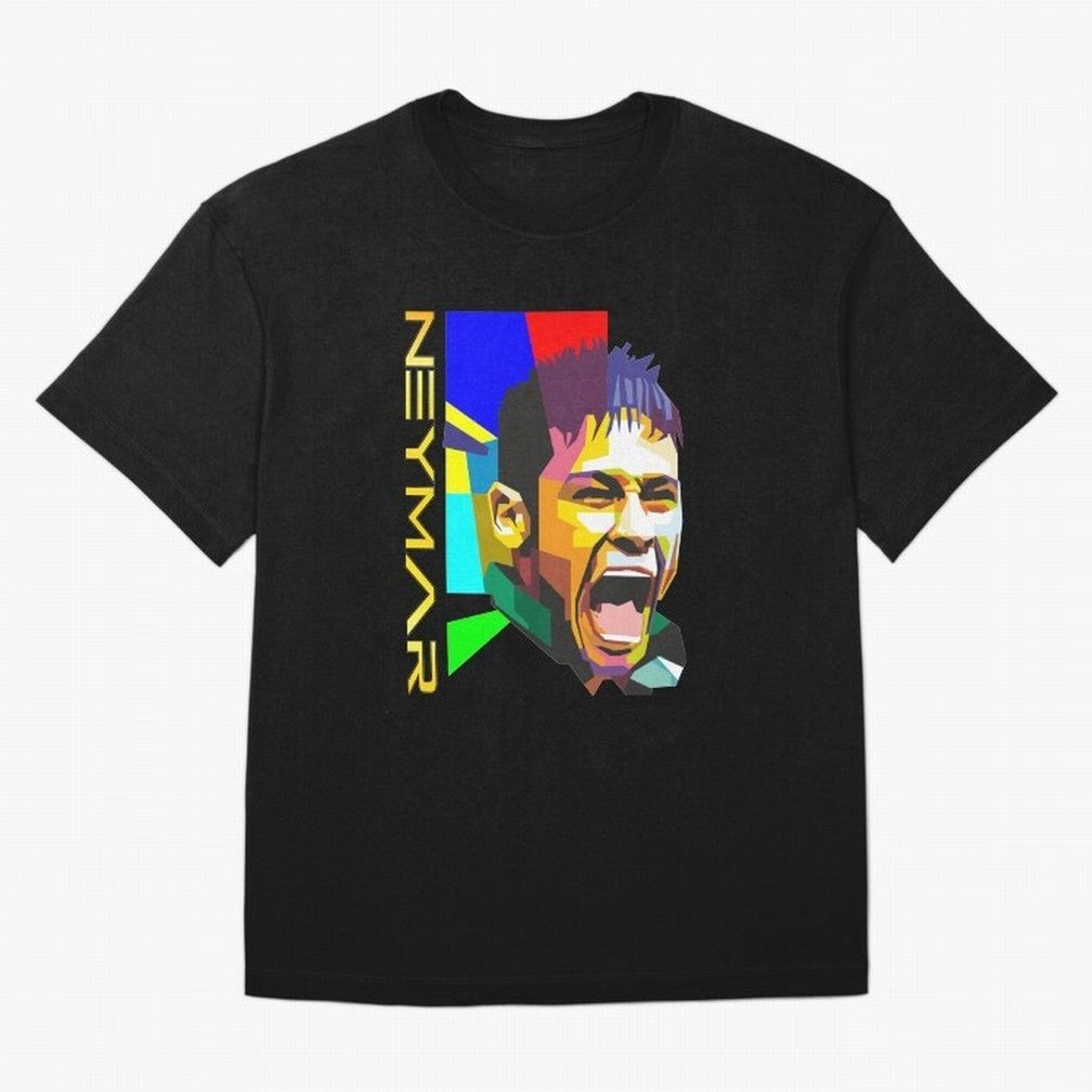 Neymar Painting Tshirt Essential T-Shirt Celebrate National Team Dreams in Global Football Passion for FIFA World Cup 2026 Group Stage, Celebrating Neymar, England, France and Netherlands, Soccer Culture, Superstar Moments, National Team Dreams and