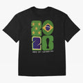 Brazil Football World Cup 2026 - Can Mex Usa Typography Essential T-Shirt Keep Football History Alive during the FIFA World Cup 2026 Journey through Cristiano Ronaldo Highlights, Portugal, Spain and Germany Pride, Retro Football Energy, Iconic