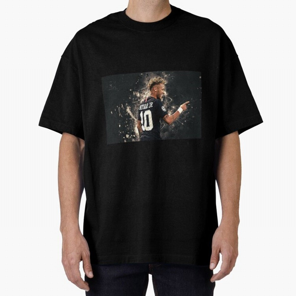 Neymar #111 Oversized T-Shirt Enjoy the Biggest Football Party of Match Day Hype around FIFA World Cup 2026, Mbappe and Neymar, Brazil, Match Day Excitement, Supporter Culture, Golden Goals and Global Football Passion; Great for Watch Parties,