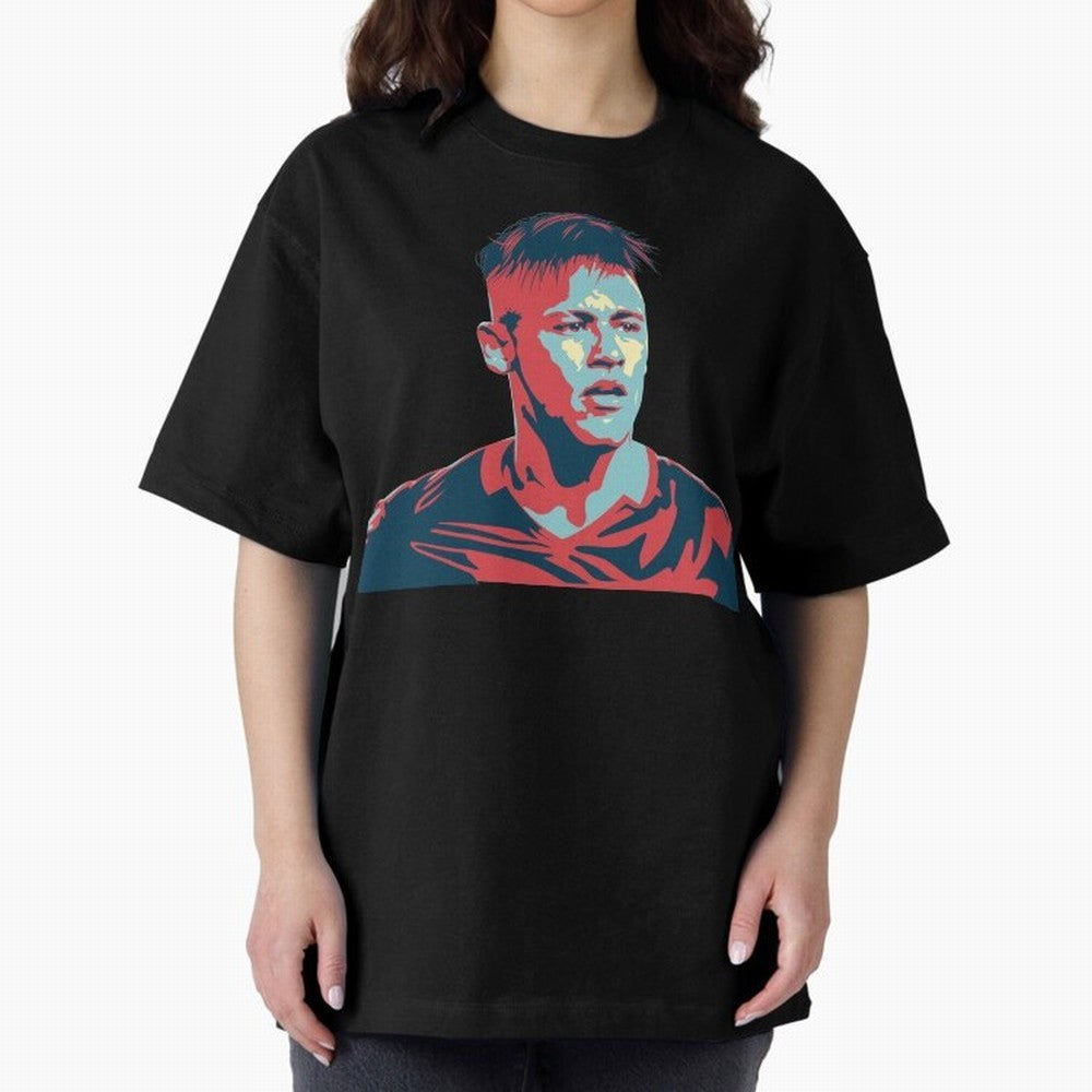 Neymar. Oversized T-Shirt Bring a Vintage Feel to Global Football Passion for FIFA World Cup 2026, Highlighting Haaland, Spain, Game Day Rituals, Football Legends, Country Pride and the Road to the Final; Created for Match Day Parties, Soccer