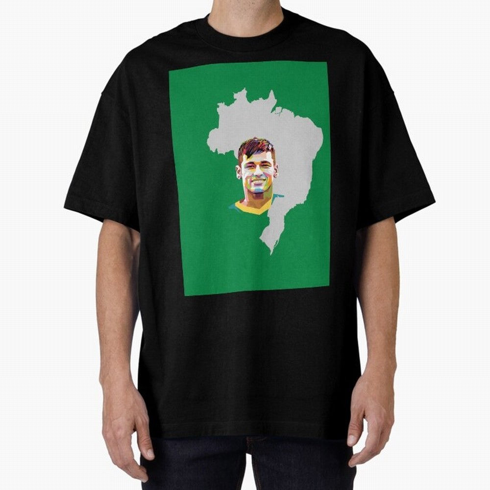 Neymar Classic T-Shirt Celebrate Classic Football Spirit in FIFA World Cup 2026 Centered on Messi, Neymar and Mbappe, Argentina, France and Brazil Energy, Sports Nostalgia, International Competition, Famous Players and Unforgettable Victories;