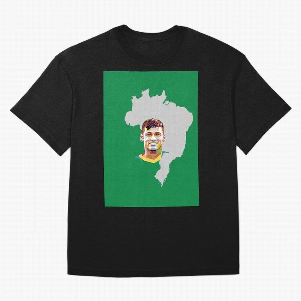 Neymar Classic T-Shirt Celebrate Classic Football Spirit in FIFA World Cup 2026 Centered on Messi, Neymar and Mbappe, Argentina, France and Brazil Energy, Sports Nostalgia, International Competition, Famous Players and Unforgettable Victories;