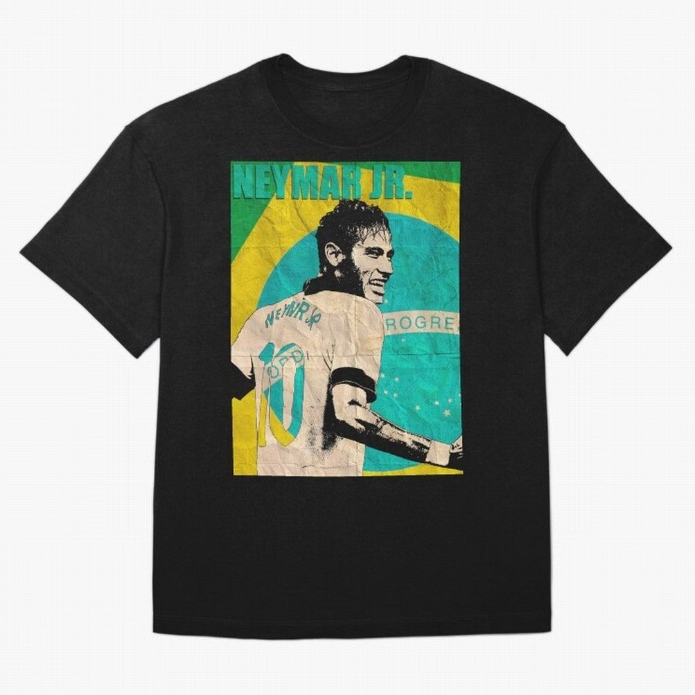 Neymar Oversized T-Shirt Fuel Your Fan Pride for the FIFA World Cup 2026 USA Canada Mexico Journey through Messi, Neymar and Mbappe Highlights, Brazil, Portugal and Argentina Pride, Football Passion, Legendary Performances, Festival Vibes and