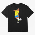 Neymar Oversized T-Shirt Bring International Match Energy to FIFA World Cup 2026 Group Stage Driven by Messi and Cristiano Ronaldo, Spain and Netherlands Energy, Championship Spirit, Famous Goals, Roaring Crowds and International Football Unity;