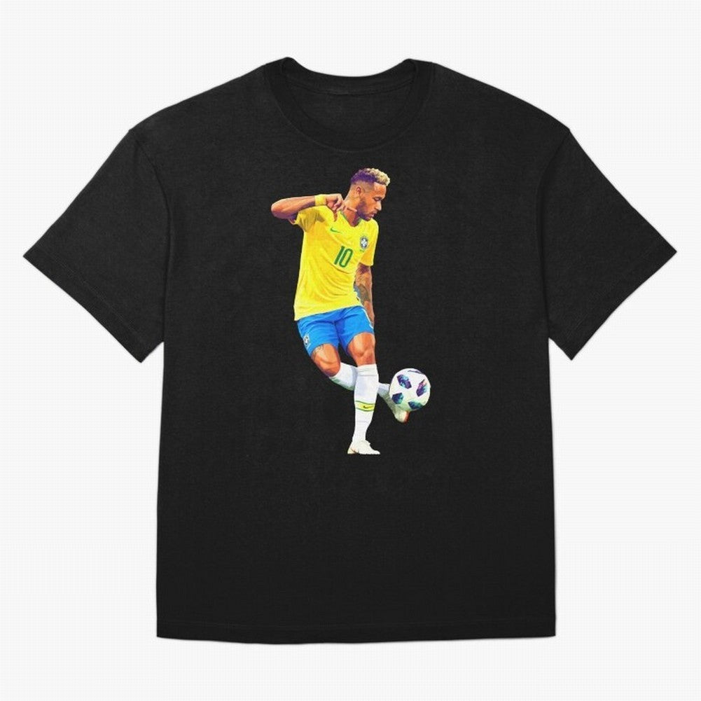Neymar Oversized T-Shirt Bring International Match Energy to FIFA World Cup 2026 Group Stage Driven by Messi and Cristiano Ronaldo, Spain and Netherlands Energy, Championship Spirit, Famous Goals, Roaring Crowds and International Football Unity;