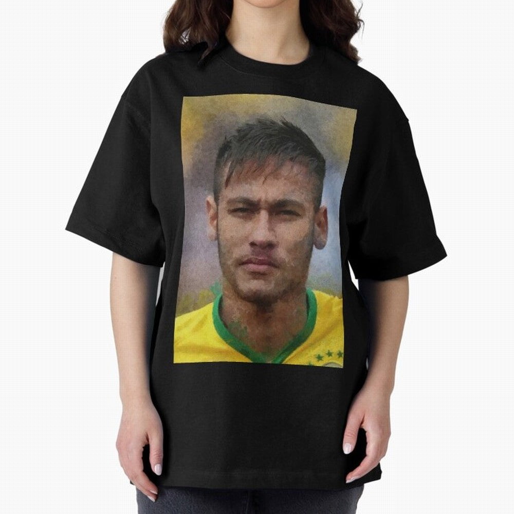 Neymar Oversized T-Shirt Remember FIFA World Cup 2026 Group Stage for Fans of Cristiano Ronaldo, Haaland and CR7 and Argentina, Bringing Stadium Memories, Football Loyalty, International Chants and Championship Tradition; Perfect for People Who