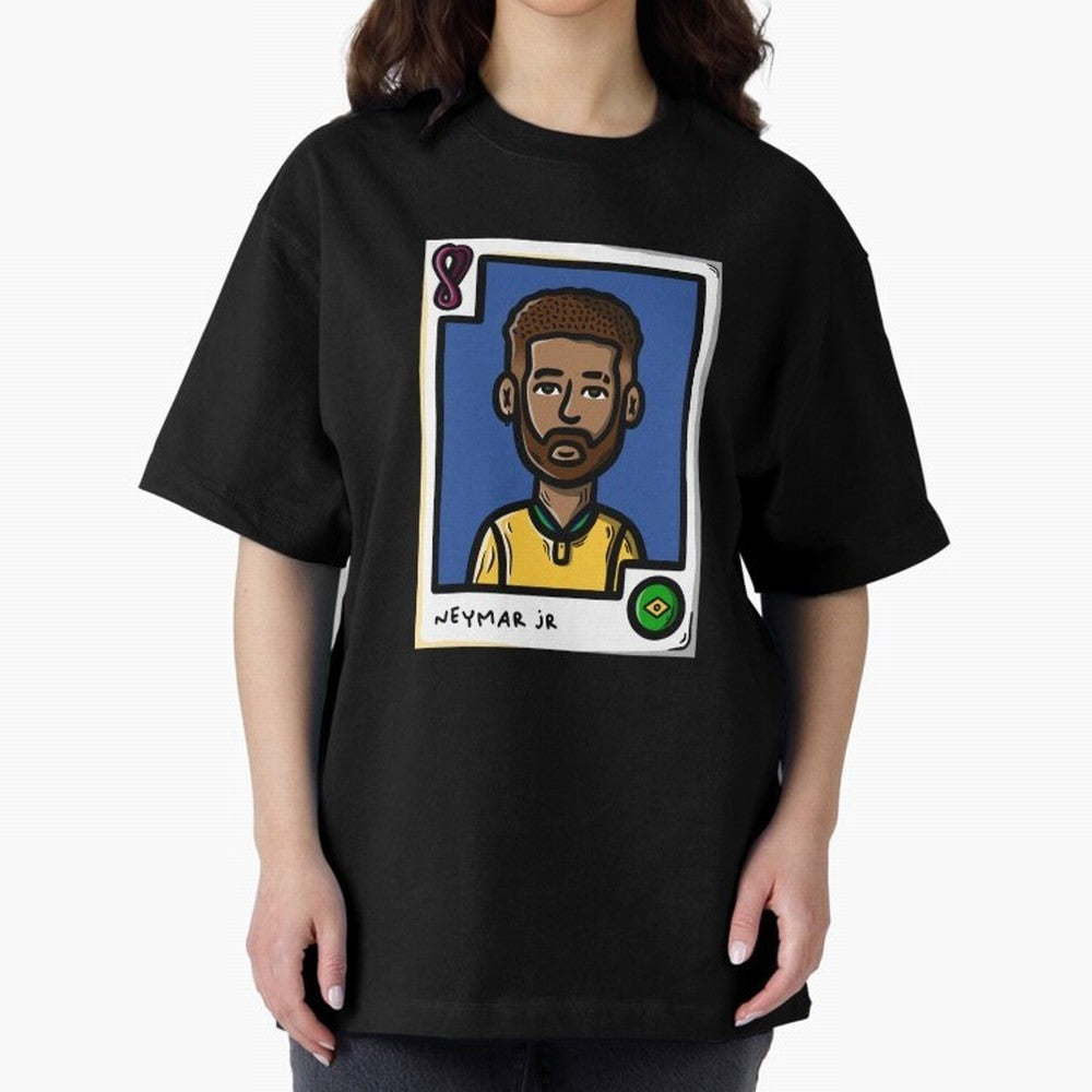 Neymar Classic T-Shirt Show Your Love for Global Football Passion for FIFA World Cup 2026, Driven by CR7 and Messi, England, Football Festival Excitement, Trophy Ambitions, Country Rivalries and Star Player Buzz; Great for Watch Parties, Sports