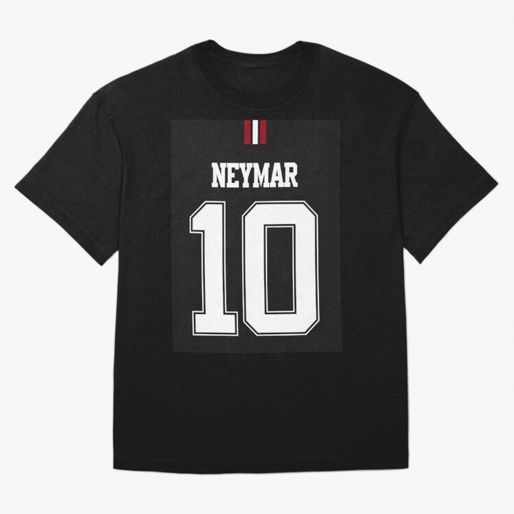 Neymar Oversized T-Shirt Keep the Match Day Mood of Match Day Hype around FIFA World Cup 2026, Messi, Argentina, France and Brazil, Goal Celebration Energy, Supporter Heritage, Football Icons and Worldwide Tournament Joy; Ideal for Fans Who Follow