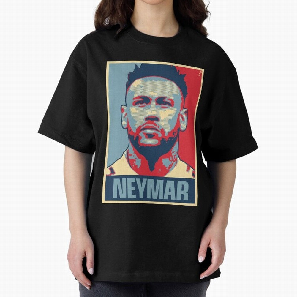 Neymar Classic T-Shirt Celebrate Soccer Greatness during FIFA World Cup 2026 Group Stage for Fans of Haaland and France and Portugal, Bringing Sports Nostalgia, International Competition, Famous Players and Unforgettable Victories; Perfect for