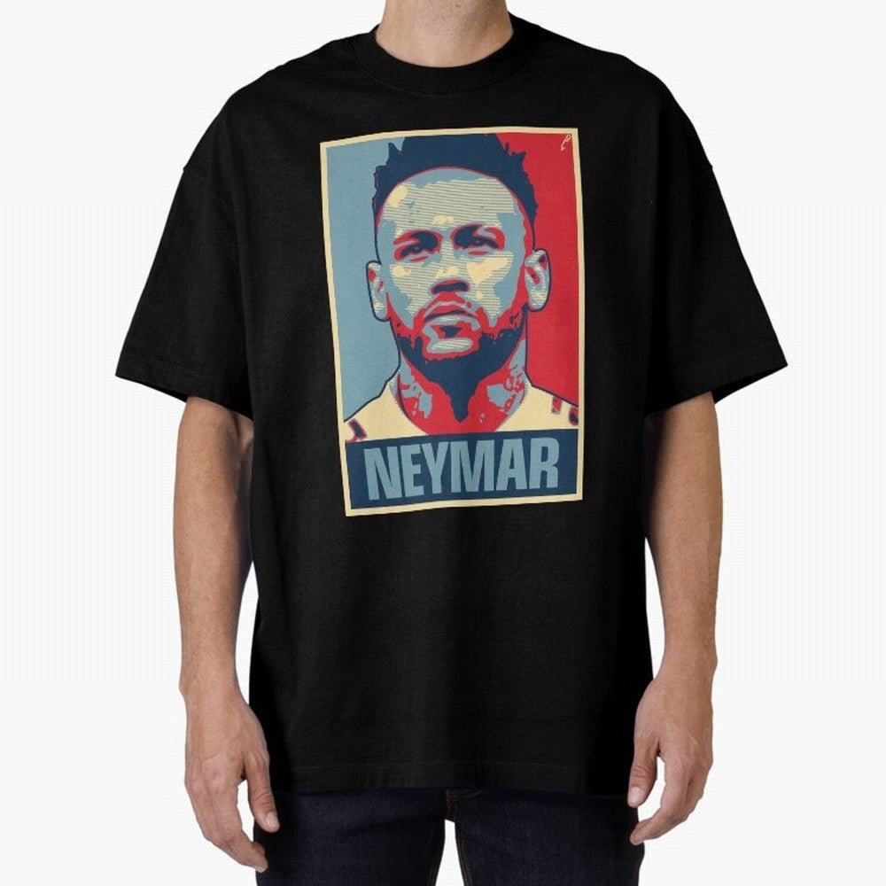 Neymar Classic T-Shirt Celebrate Soccer Greatness during FIFA World Cup 2026 Group Stage for Fans of Haaland and France and Portugal, Bringing Sports Nostalgia, International Competition, Famous Players and Unforgettable Victories; Perfect for