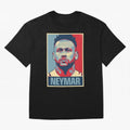 Neymar Classic T-Shirt Celebrate Soccer Greatness during FIFA World Cup 2026 Group Stage for Fans of Haaland and France and Portugal, Bringing Sports Nostalgia, International Competition, Famous Players and Unforgettable Victories; Perfect for
