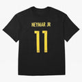 NEYMAR Oversized T-Shirt Stand Out with Spirit from the FIFA World Cup 2026 Journey through CR7 Highlights, Netherlands Pride, Football Festival Excitement, Trophy Ambitions, Country Rivalries and Star Player Buzz; Perfect for Supporters Who Want