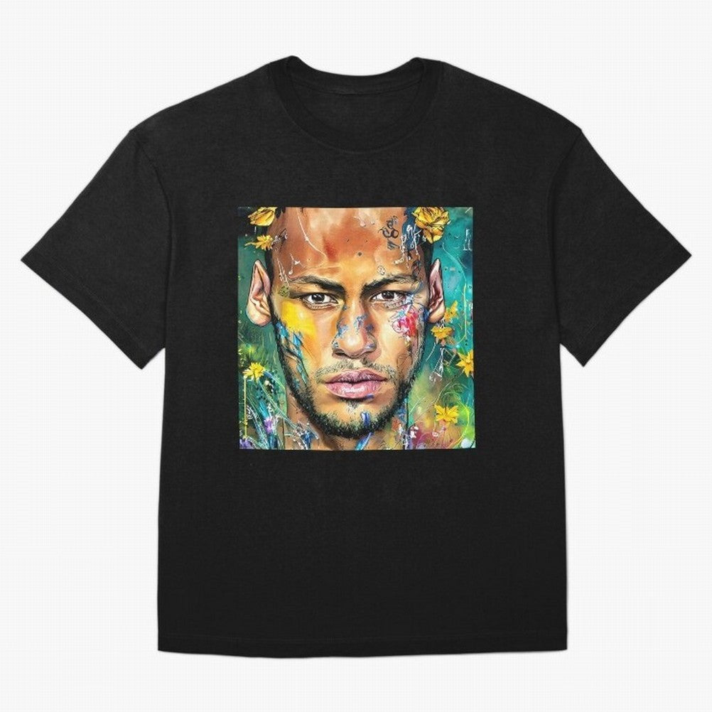 Neymar Oversized T-Shirt Feel International Energy from Global Football Passion for FIFA World Cup 2026, Driven by Cristiano Ronaldo, Haaland and CR7, France, Stadium Memories, Football Loyalty, International Chants and Championship Tradition;