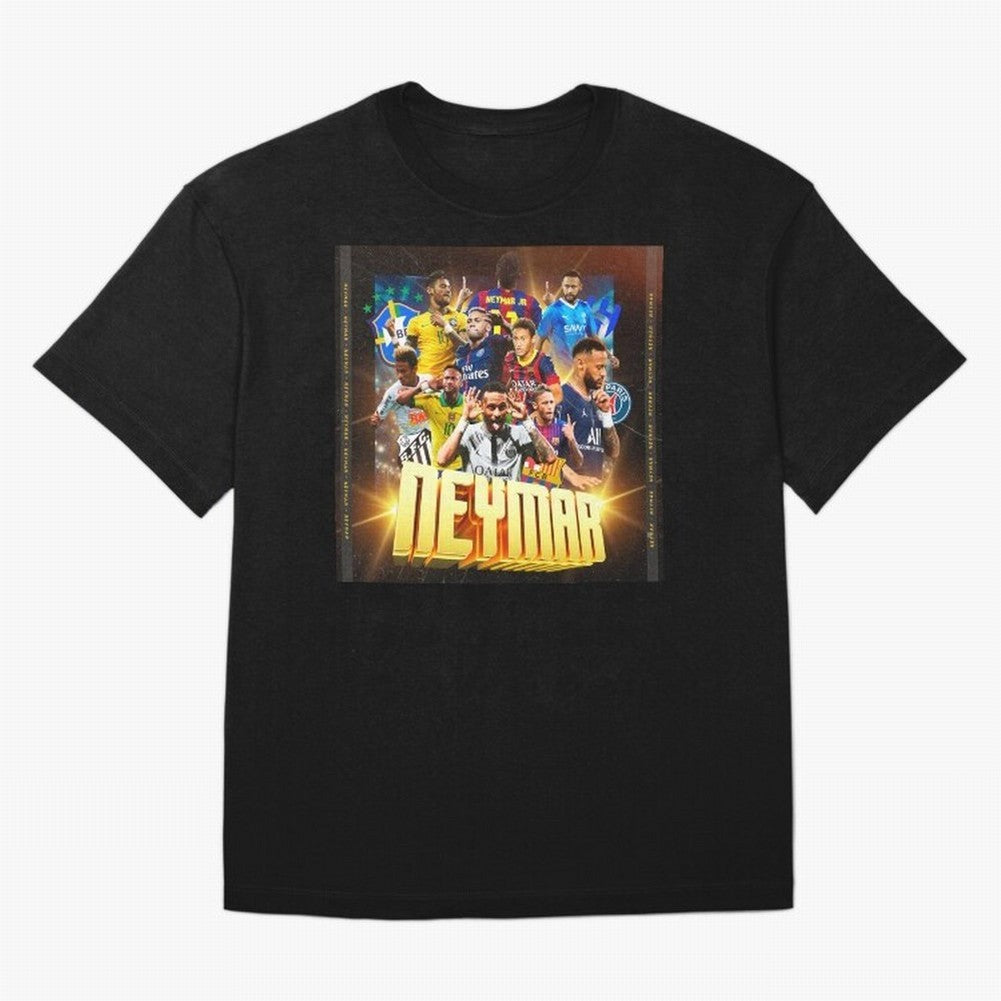 Neymar Best of Career Classic T-Shirt Feel International Energy from Global Football Passion for FIFA World Cup 2026 Group Stage, Highlighting Messi, Neymar and Mbappe, Brazil, Champion Mindset, Group Stage Buzz, Knockout Tension and Passionate Fan