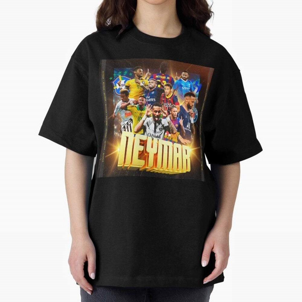 Neymar Best of Career Classic T-Shirt Feel International Energy from Global Football Passion for FIFA World Cup 2026 Group Stage, Highlighting Messi, Neymar and Mbappe, Brazil, Champion Mindset, Group Stage Buzz, Knockout Tension and Passionate Fan