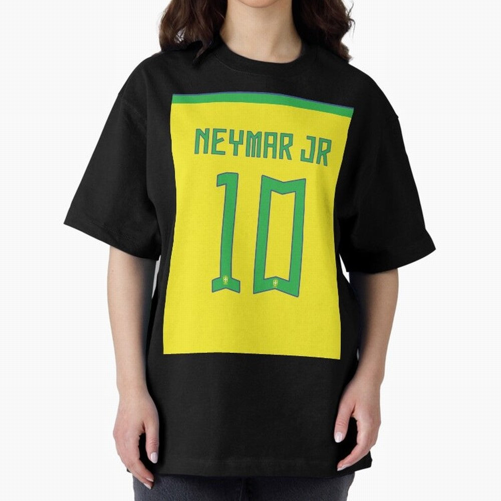 Neymar 10 Brazil 2022 World Cup Jersey Classic T-Shirt Follow FIFA World Cup 2026 Group Stage for Fans of Neymar, Haaland and Cristiano Ronaldo and Spain and Netherlands, Bringing Goal Celebration Energy, Supporter Heritage, Football Icons and