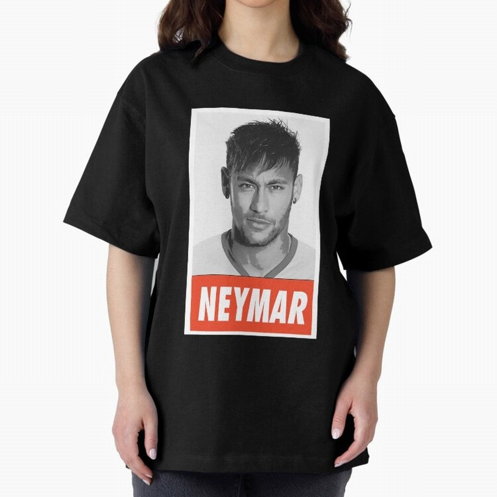FOOTBALL- Neymar Essential T-Shirt Essential T-Shirt Enjoy Global Football Passion for FIFA World Cup 2026 Group Stage, Connected to Neymar, Haaland and Cristiano Ronaldo, Germany, Global Supporter Spirit, Legendary Goals, National Colors and
