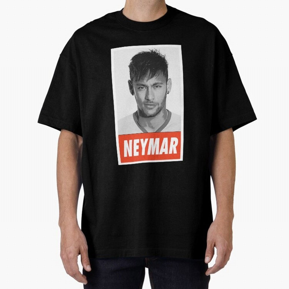 FOOTBALL- Neymar Essential T-Shirt Essential T-Shirt Enjoy Global Football Passion for FIFA World Cup 2026 Group Stage, Connected to Neymar, Haaland and Cristiano Ronaldo, Germany, Global Supporter Spirit, Legendary Goals, National Colors and