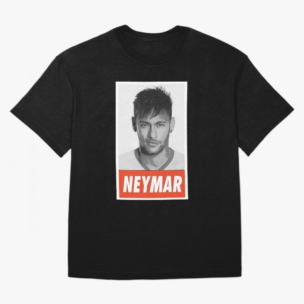 FOOTBALL- Neymar Essential T-Shirt Essential T-Shirt Enjoy Global Football Passion for FIFA World Cup 2026 Group Stage, Connected to Neymar, Haaland and Cristiano Ronaldo, Germany, Global Supporter Spirit, Legendary Goals, National Colors and