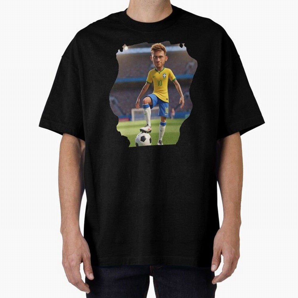 Football 3D Classic T-Shirt Treasure the FIFA World Cup 2026 Journey through Neymar Highlights, Argentina Pride, Soccer Culture, Superstar Moments, National Team Dreams and Competitive Fire; Perfect for Fans, Collectors, Family Gatherings, Watch