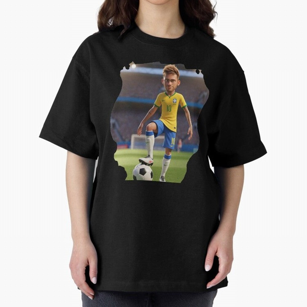 Football 3D Classic T-Shirt Treasure the FIFA World Cup 2026 Journey through Neymar Highlights, Argentina Pride, Soccer Culture, Superstar Moments, National Team Dreams and Competitive Fire; Perfect for Fans, Collectors, Family Gatherings, Watch