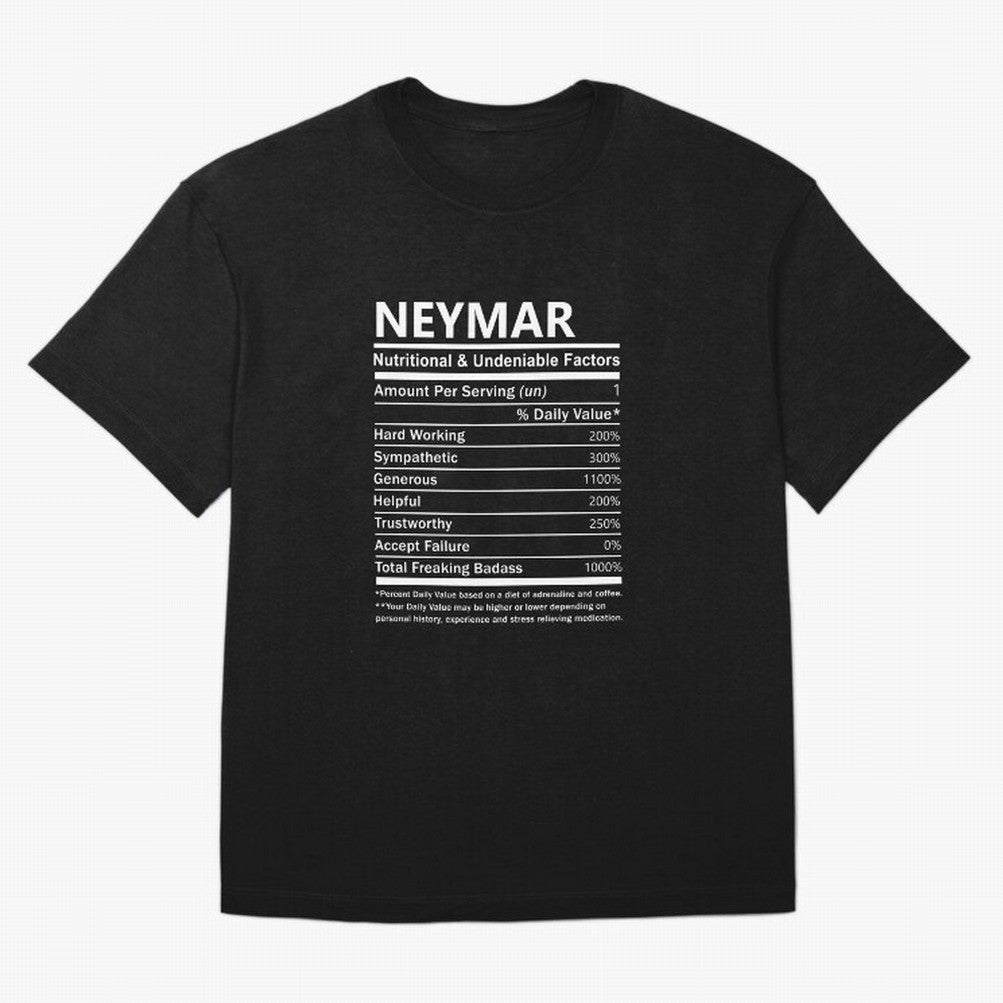 Neymar Name T Shirt - Neymar Nutritional And Undeniable Factors Gift Item Tee Essential T-Shirt Follow the Road to FIFA World Cup 2026 Group Stage Capturing CR7 and Messi, England Energy, Championship Spirit, Famous Goals, Roaring Crowds and