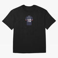 Neymar Jersey Oversized T-Shirt Keep Football History Alive during FIFA World Cup 2026 Group Stage for Fans of Cristiano Ronaldo and France, Bringing Stadium Chants, National Pride, Trophy Dreams and Unforgettable Football Memories; Perfect for