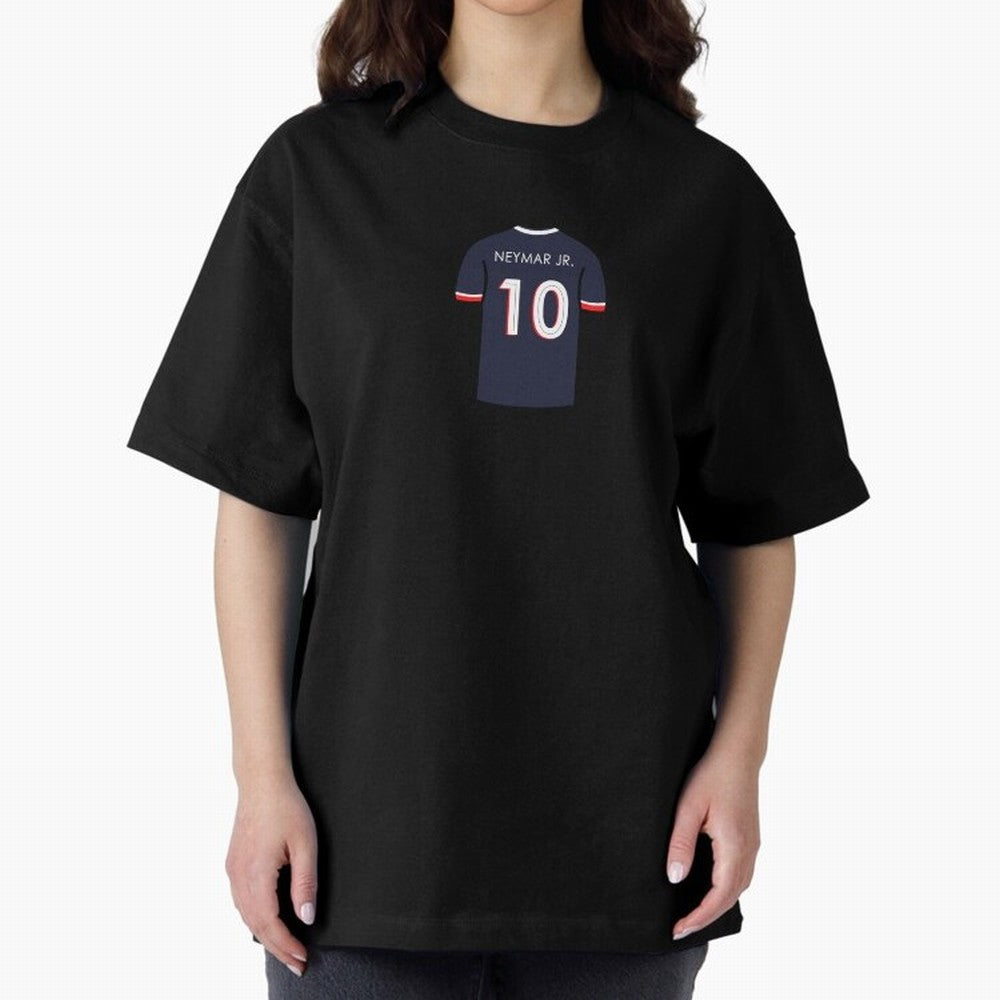 Neymar Jersey Oversized T-Shirt Keep Football History Alive during FIFA World Cup 2026 Group Stage for Fans of Cristiano Ronaldo and France, Bringing Stadium Chants, National Pride, Trophy Dreams and Unforgettable Football Memories; Perfect for