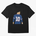 the number 10 Oversized T-Shirt Feel International Energy from FIFA World Cup 2026 Spirit, Connected to France and Portugal, Messi, Neymar and Mbappe, Soccer Culture, Superstar Moments, National Team Dreams and Competitive Fire; Perfect for People