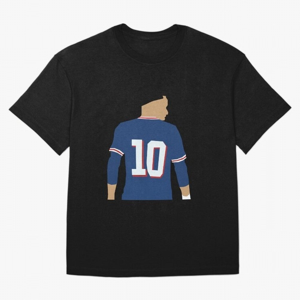 the number 10 Oversized T-Shirt Feel International Energy from FIFA World Cup 2026 Spirit, Connected to France and Portugal, Messi, Neymar and Mbappe, Soccer Culture, Superstar Moments, National Team Dreams and Competitive Fire; Perfect for People
