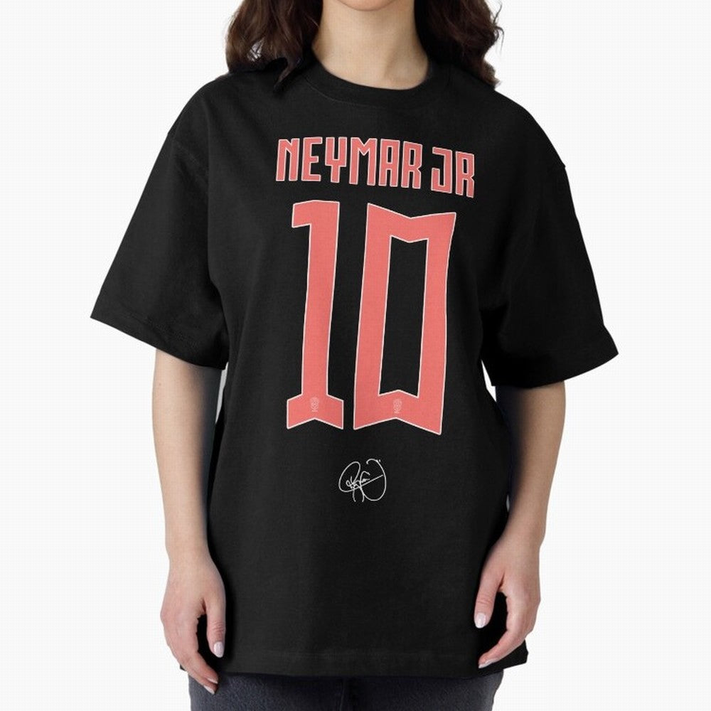Neymar 10 Oversized T-Shirt Wear the Spirit of Global Football Passion for FIFA World Cup 2026 USA Canada Mexico, Filled with Messi, CR7 and Mbappe, England and Germany, Tournament Hype, Historic Matchups, Family Viewing Parties and Global Sports